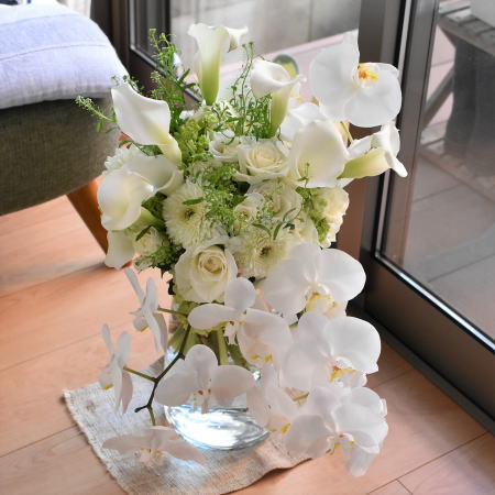 本番ウェディングブーケ