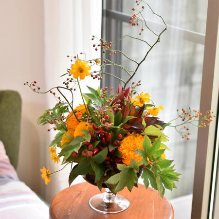 枝を使ったフリースタイル