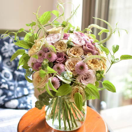 本番クラッチブーケ