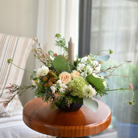 キャンドルアレンジ