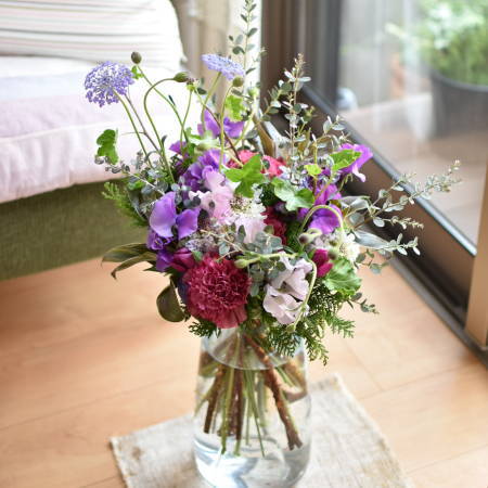 ふんわりラウンドブーケ