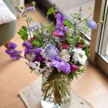 ふんわりラウンドブーケ