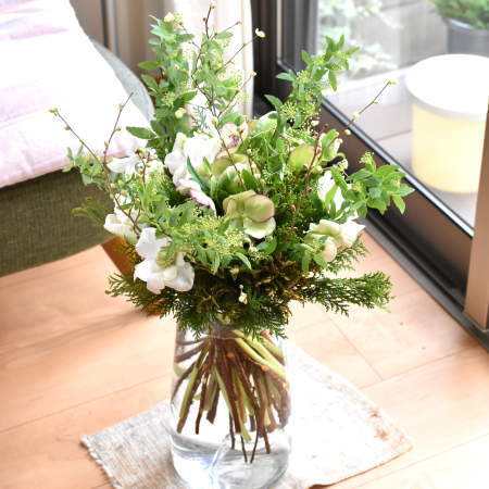 ふんわりラウンドブーケ