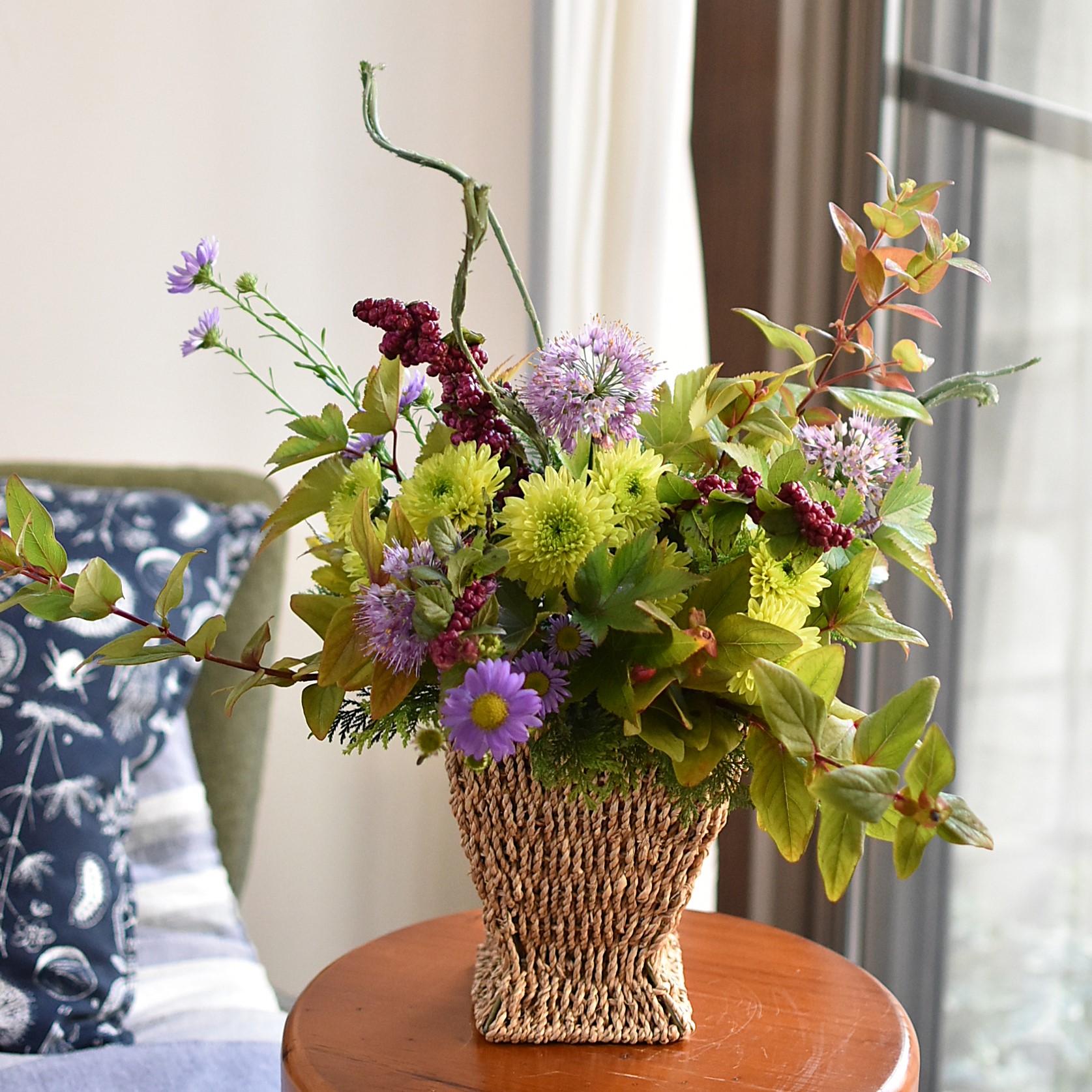 籠アレンジメント