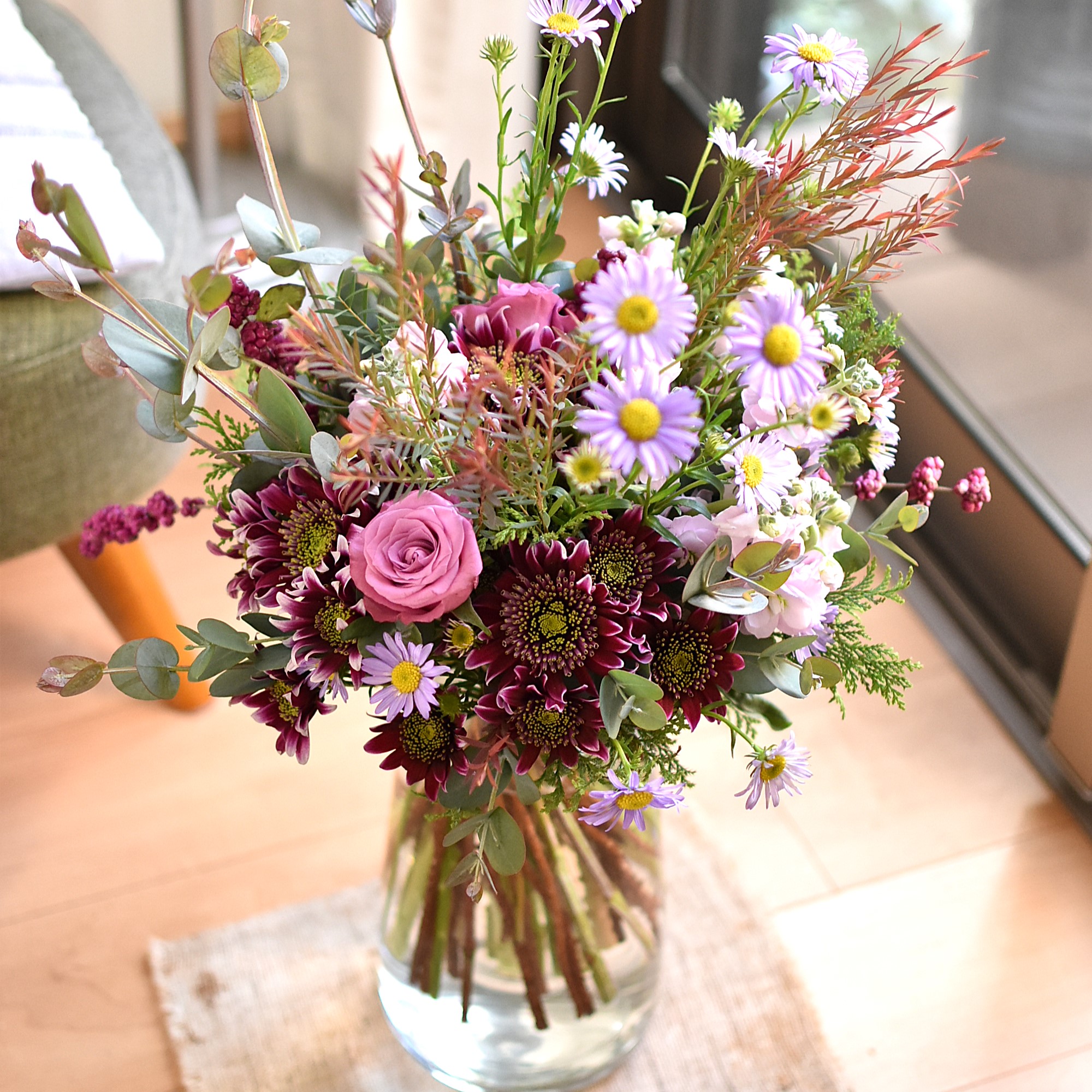 ふんわりラウンドブーケ