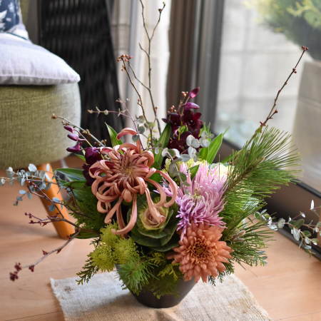 新春お祝いアレンジ